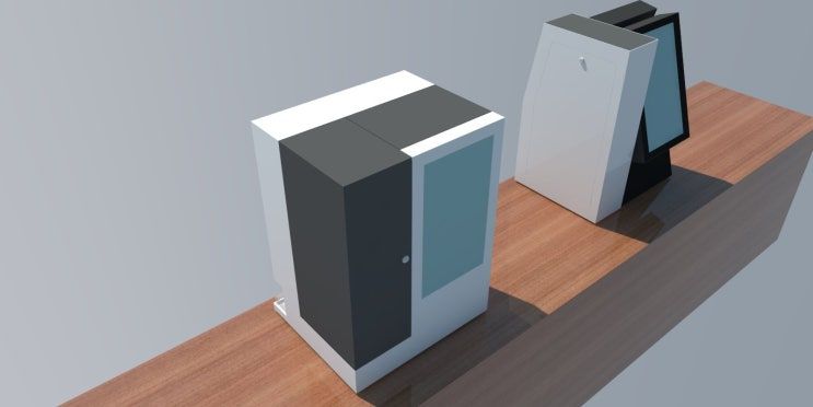 제주도 현강약국 컨텐츠 설치 — 키오스크 현장 사진 6